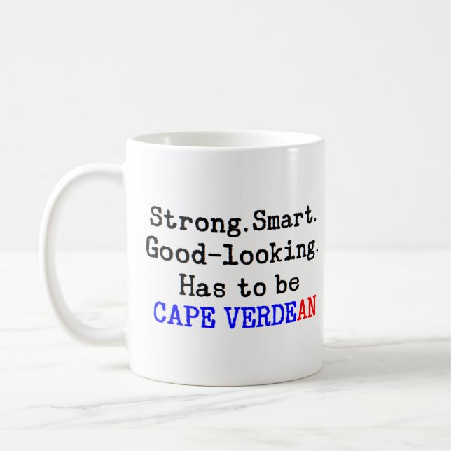 be cape verdean coffee mug (Left)
