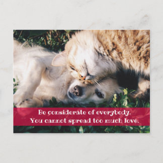 Be Considerate Postcard