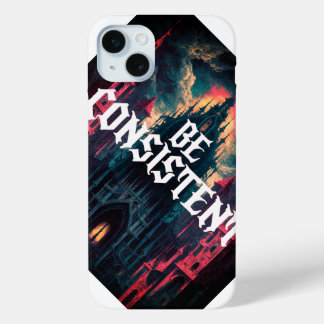 Be consistent iPhone 15 mini case
