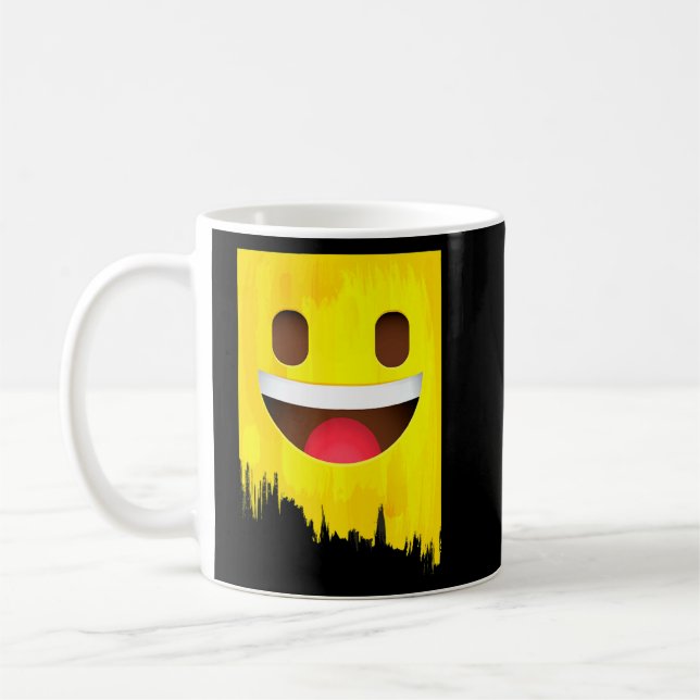 Be Cool & Chill Out Enjoy Sarcastic Meme Fun Faces Coffee Mug (Left)