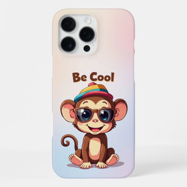 Be Cool iPhone Case (Back)