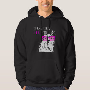Be Cool Llama Rainbow For Alpaca Lover Hoodie