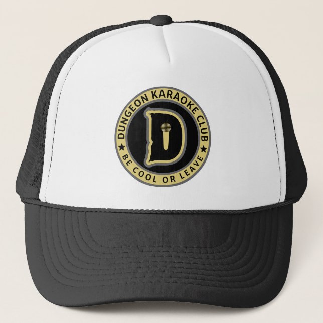 Be Cool or Leave Trucker Hat (Front)