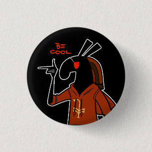 "Be Cool" Set 3 Cm Round Badge