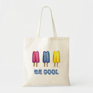 Be Cool Twin Pop Popsicle Popsicles Foodie Tote