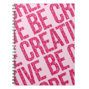 Be Creative Pattern Word Art Examples Pattern Art Notebook