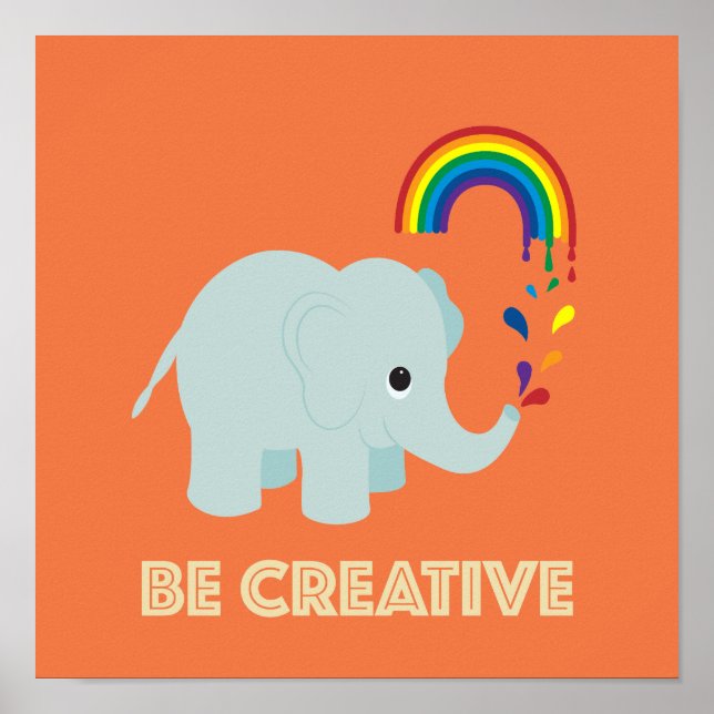 Be Creative Poster (Front)