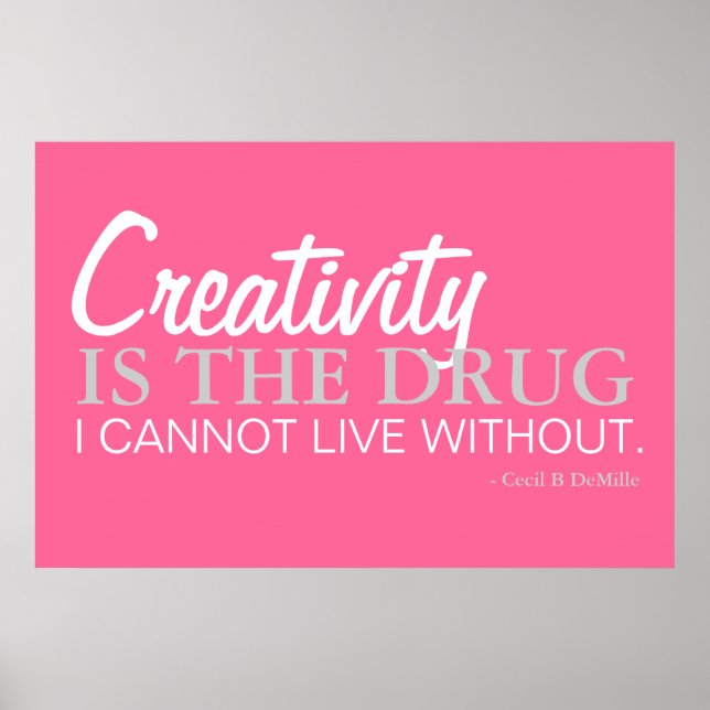 Be Creative - Poster Inspiration (Front)