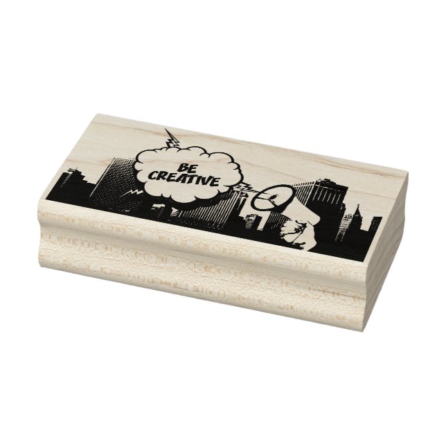 Be Creative Rubber Stamp (Stamp)