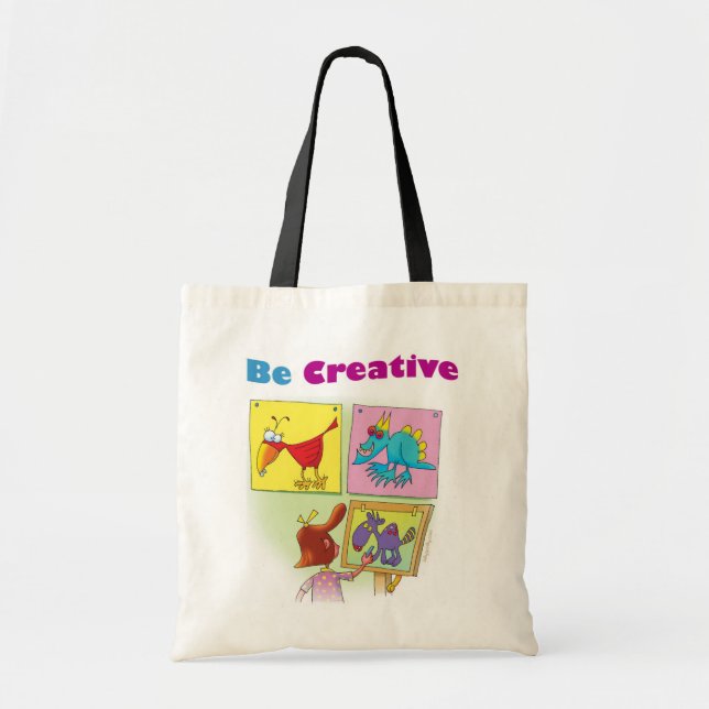 Be Creative Tote Bag (Front)