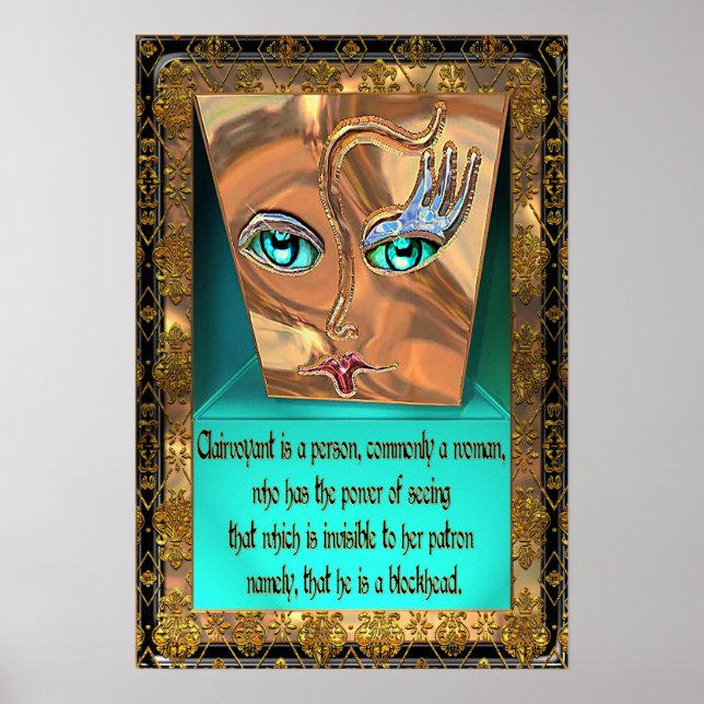 Be delicate with the Blockhead Poster (Front)