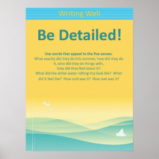 Be Detailed! Poster