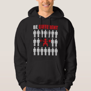 Be Different - Bodybuilder Hoodie