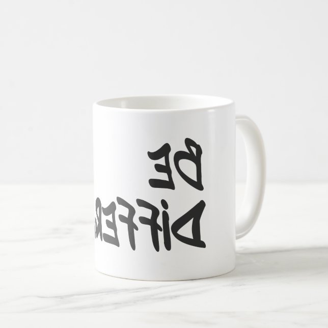 Be Different Coffee Mug (Front Right)
