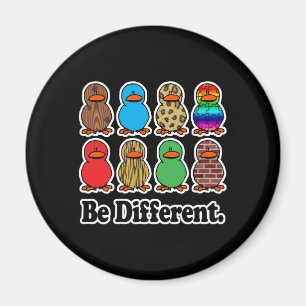 Be Different Ducks Magnet