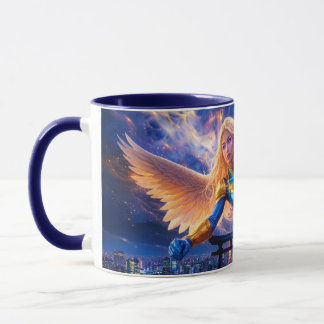 BE DIFFERENT - Female Angel Hero Above Tokyo Mug