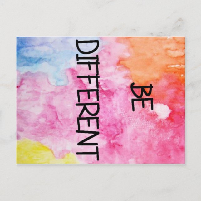 be different postcard (Front)