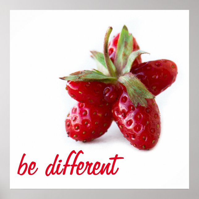 Be different poster (Front)