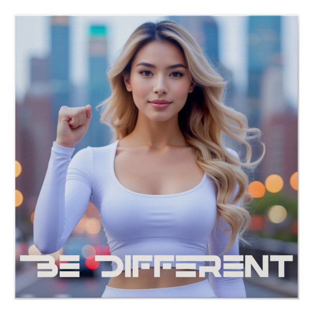 BE DIFFERENT -  POSTER (Front)