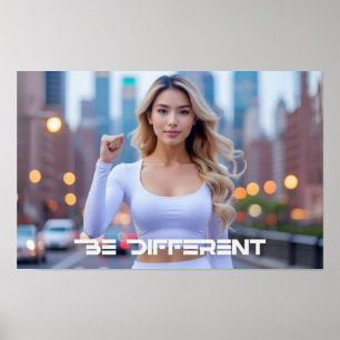 BE DIFFERENT - POSTER