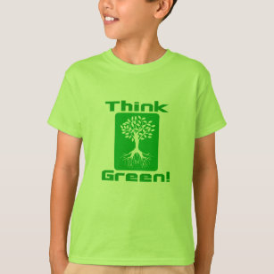 Be Eco-Friendly   Think Green T-Shirts