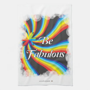 Be Fabulous! Tea Towel