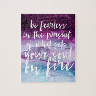 Be Fearless Jigsaw Puzzle