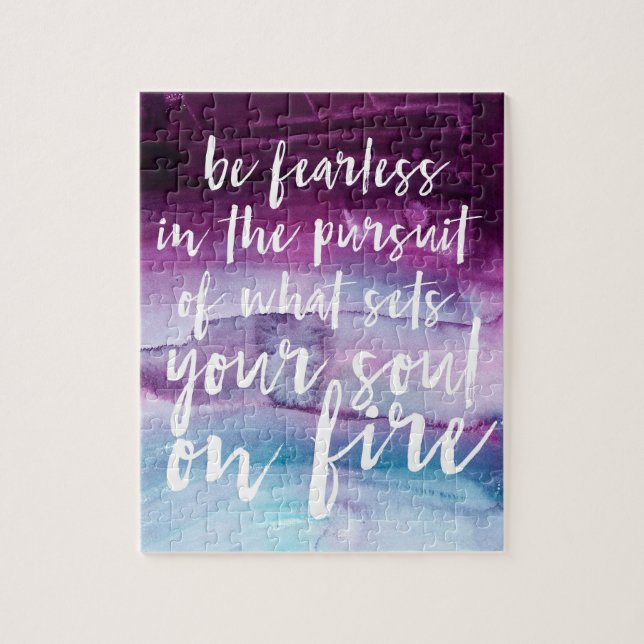 Be Fearless Jigsaw Puzzle (Vertical)