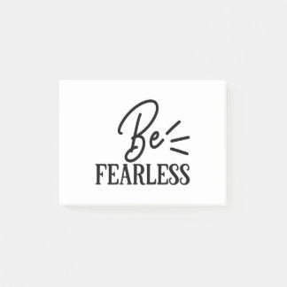 be fearless post-it notes