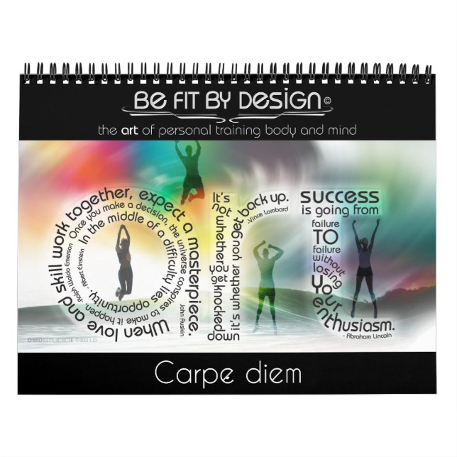 Be Fit By Design Calendar (Cover)