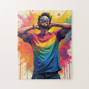 Be free and gay jigsaw puzzle