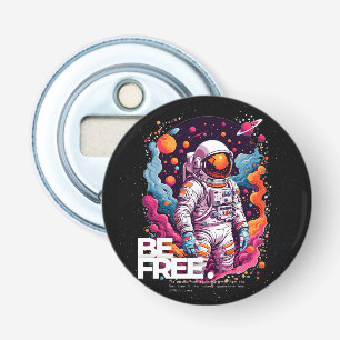 BE FREE Astronaut design Bottle Opener