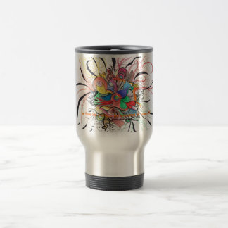 Be free be natural be amazed of yourself travel mug
