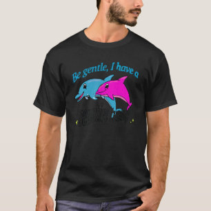 Be Gentle I Have A Sensitive Tummy Cool Graphic Do T-Shirt