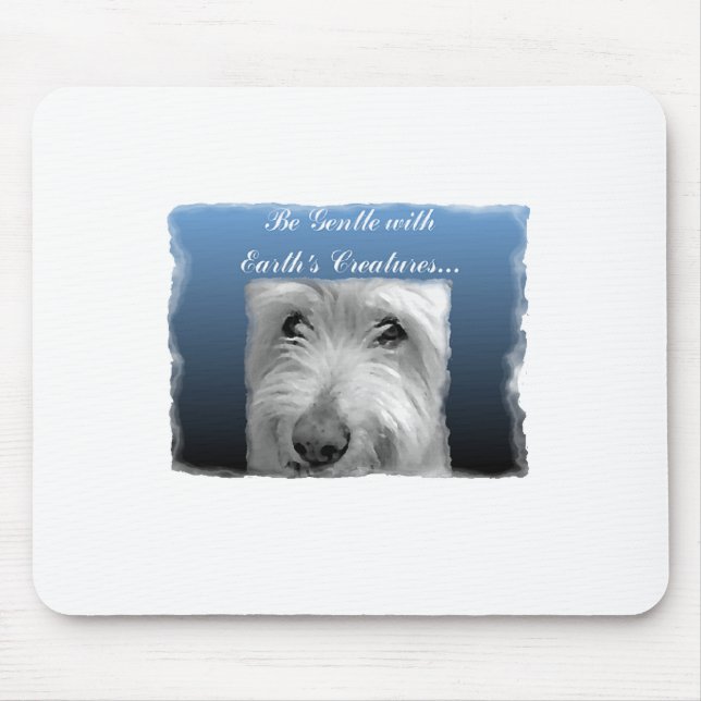 Be gentle... mouse pad (Front)