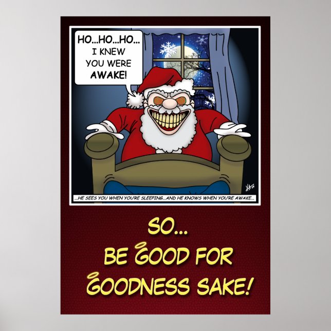 Be Good For Goodness Sake! Poster (Front)