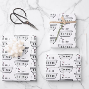 Be Good To You Wrapping Paper Sheets