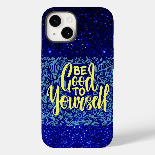 Be good to yourself motivational Case-Mate iPhone case (Back)