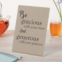 Be Gracious