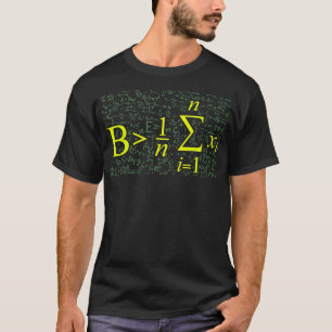 Be Greater Than Average Math Gift Back To School  T-Shirt