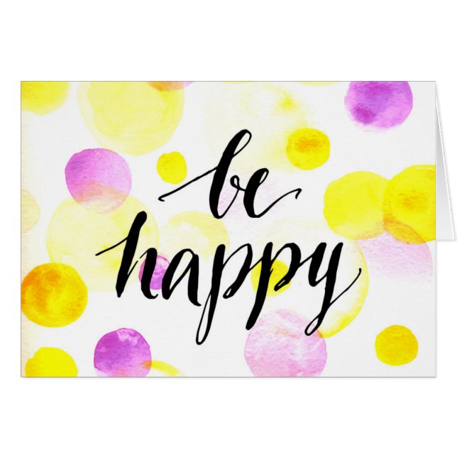 Be Happy 2 (Front Horizontal)