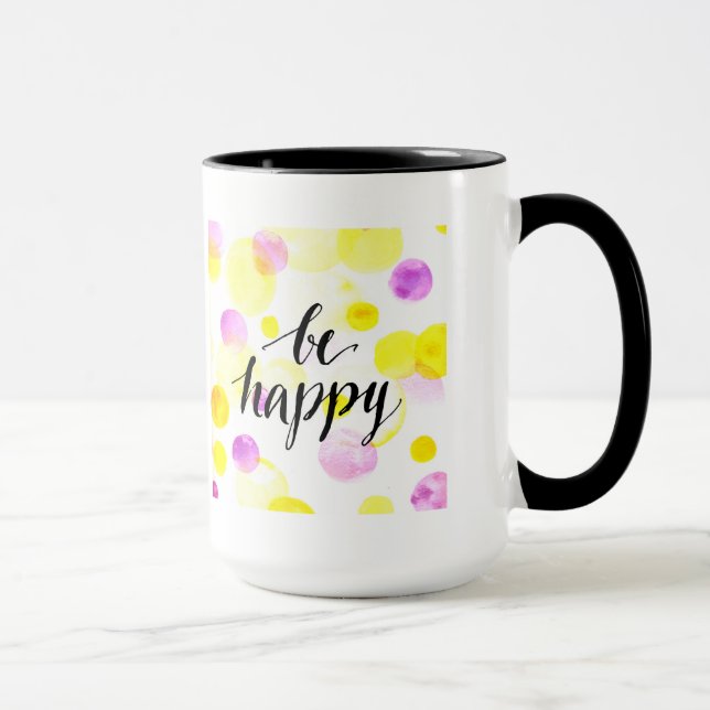 Be Happy 2 Mug (Right)