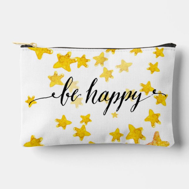 Be Happy 3 Accessory Pouch (Front)