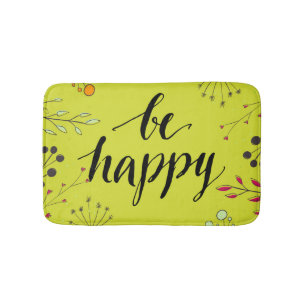 Be Happy 5 Bath Mat