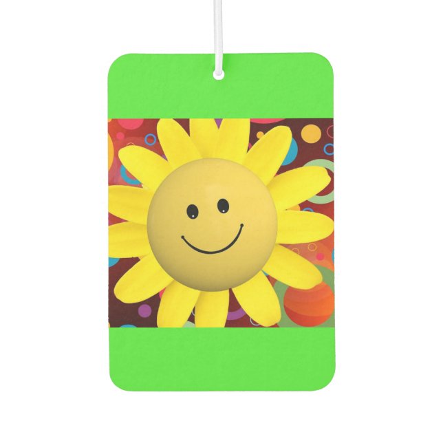 “Be Happy” Air Freshener (Front)