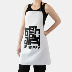 Be happy apron