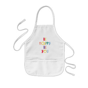 Be Happy Be You Kids Apron