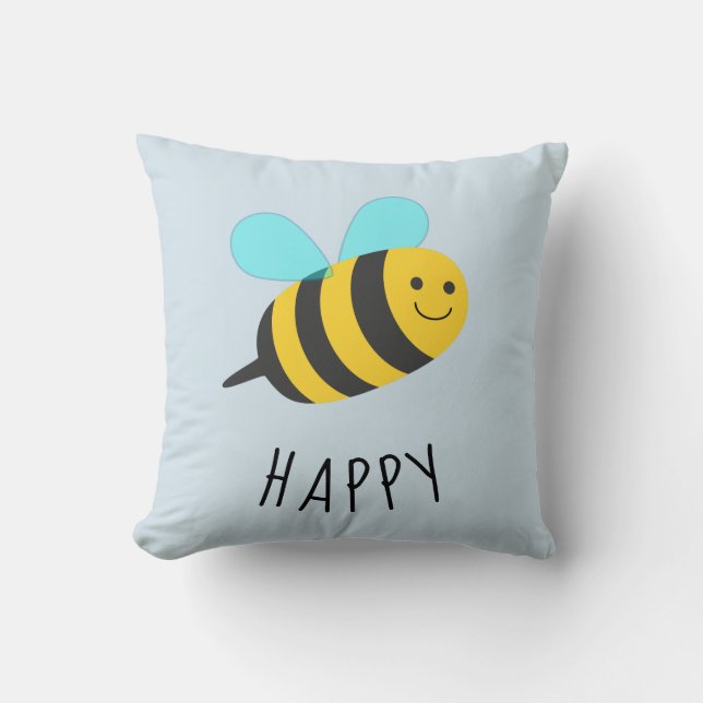 Be Happy Cushion (Front)