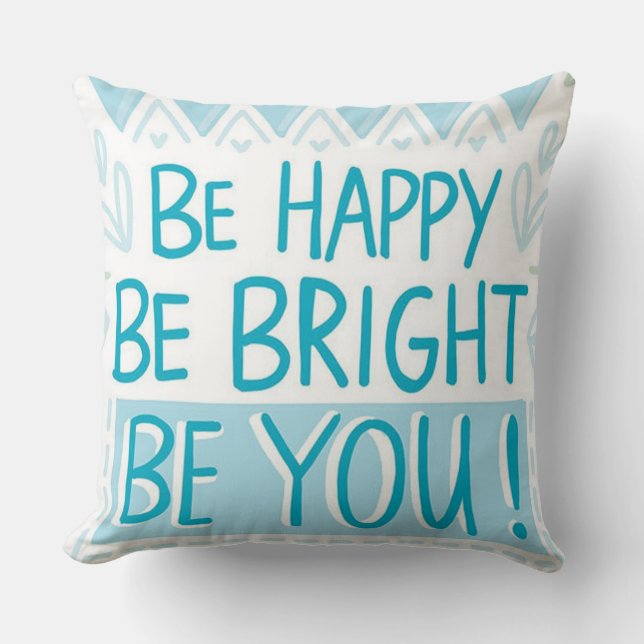 Be Happy Cushion (Front)