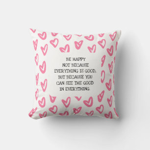 BE HAPPY CUSHION